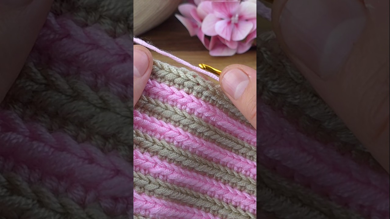 Super easy crochet pattern #crochet #knitting #crafts #shortsfeed  #shorts