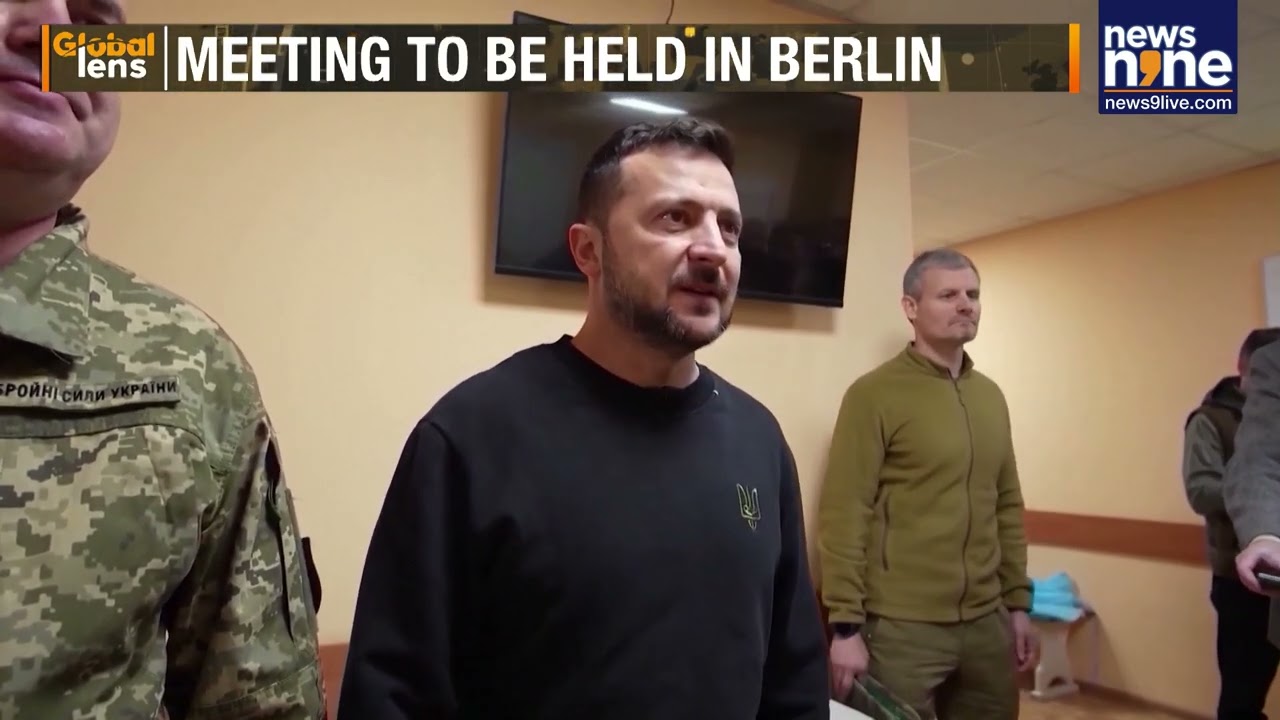 Zelenskyy to Meet US & EU Leaders in Berlin | Ukraine Peace & Ceasefire Talks Underway
