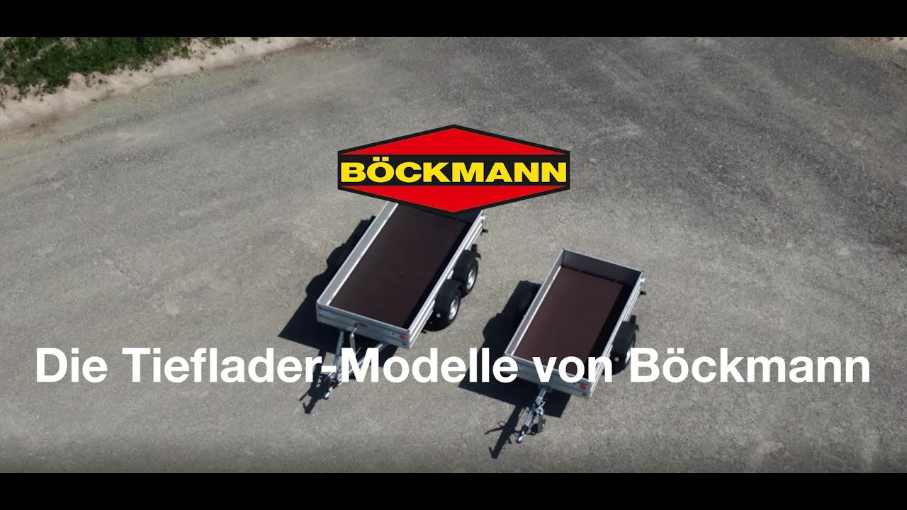 Die Tieflader Anh&auml;nger von B&ouml;ckmann