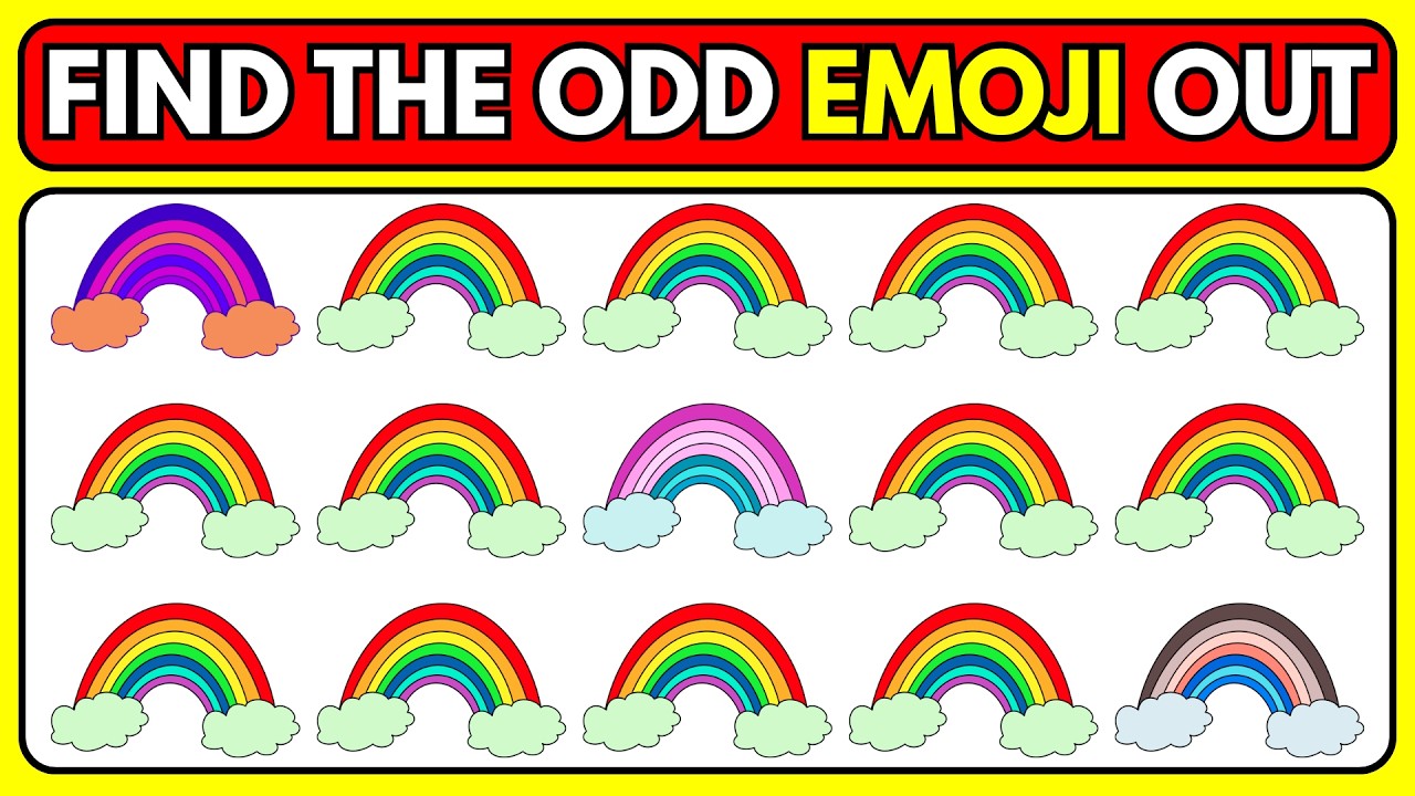 Find the Odd One Out! – Emoji Edition 🧠🔥 | Easy, Medium, Hard – Level 96 | Mindful Mosaic 2.0
