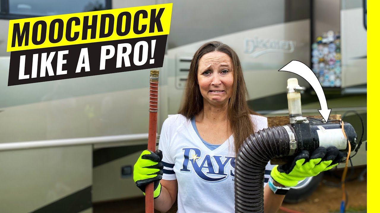Dump Your RV at Home! Moochdocking Tips (How To Use A Macerator Pump)