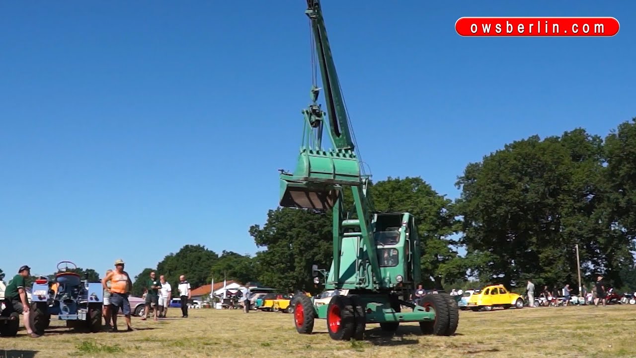 1954 DDR Seilbagger vom Typ T 172 | East German ( GDR ) excavator