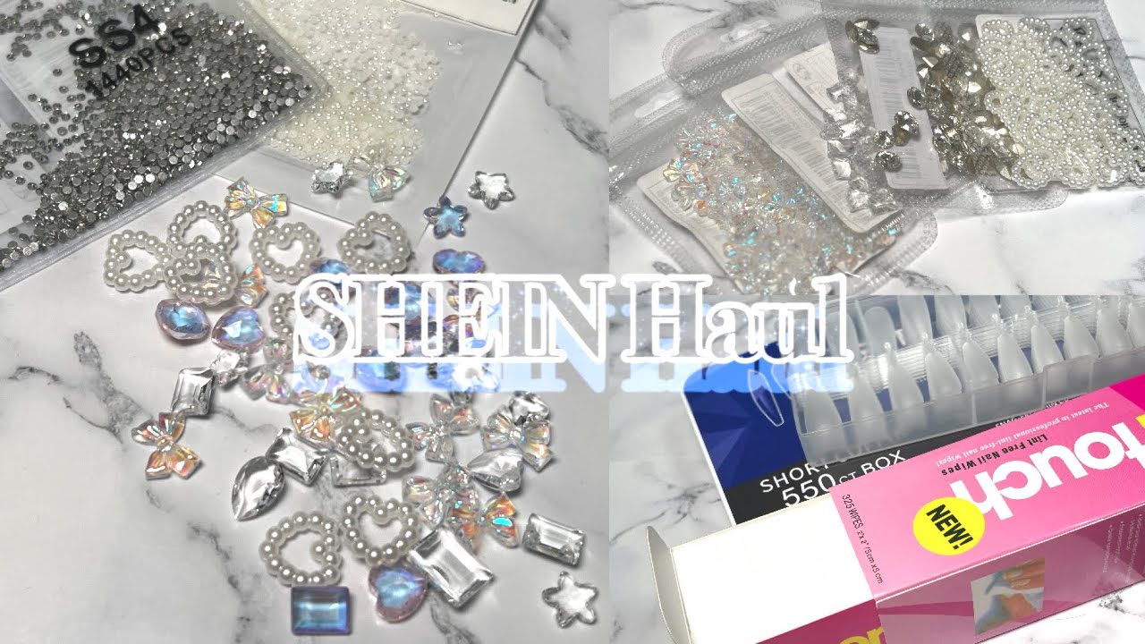 【SHEINネイル購入品】おすすめチップと毛羽立たないワイプも紹介💎✨/ASMR