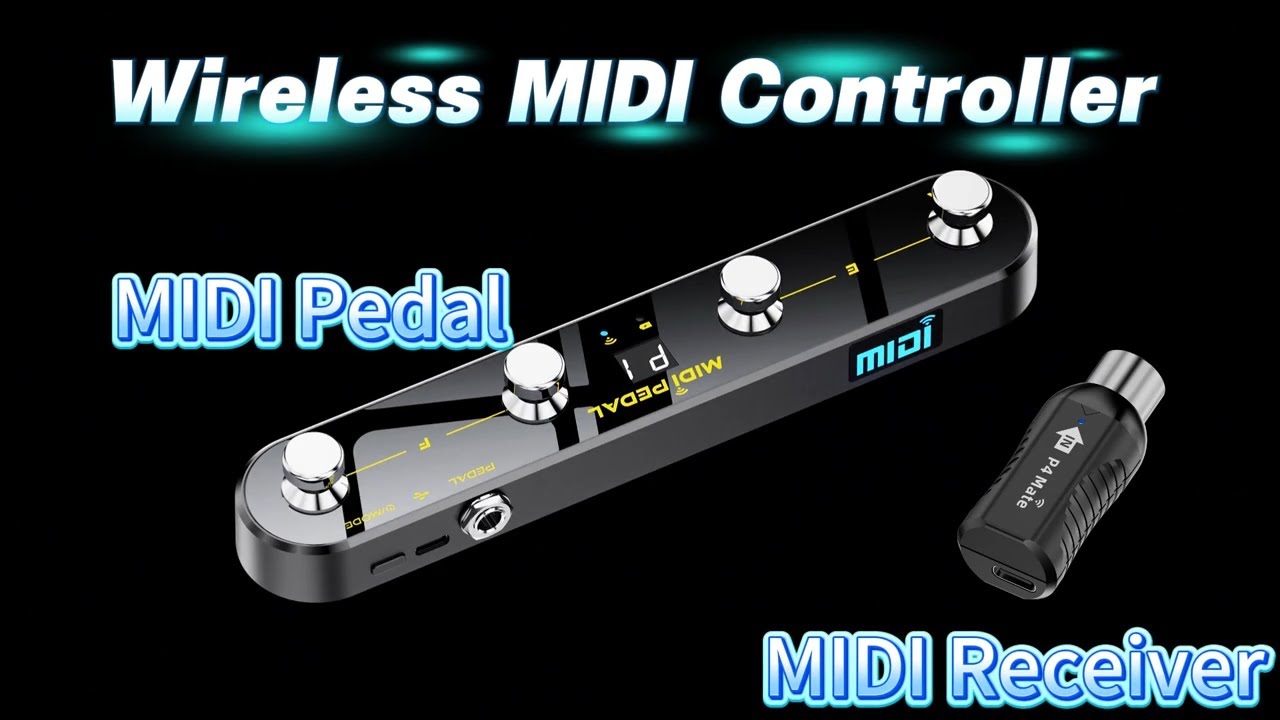 JAMJUM P4 Mate MIDI pedal [il mio nuovo Telecomando]