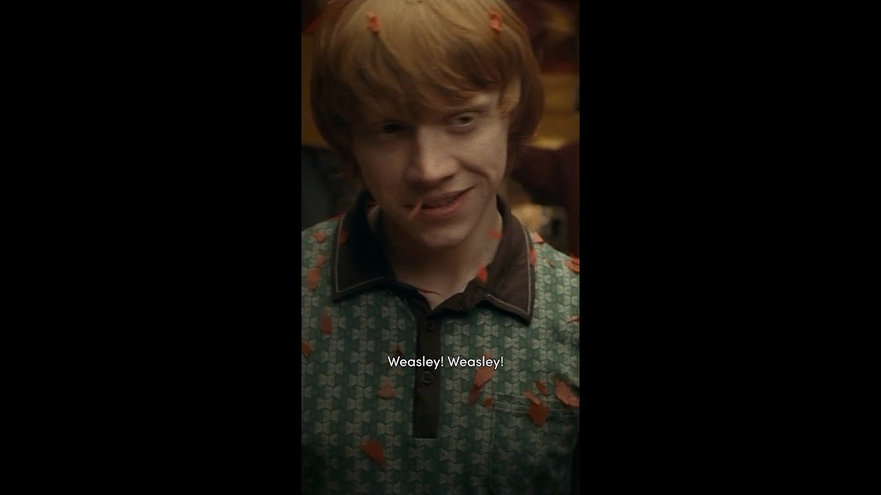 Lavender and Ron's first kiss #HarryPotter #RonWeasley #HermioneGranger #LavenderBrown