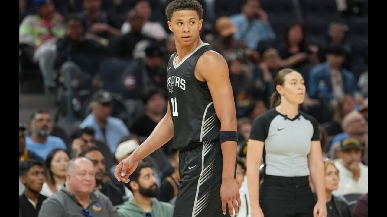 San Antonio Spurs Rookie Carter Bryant LOOKS GREAT Vs The Utah Jazz