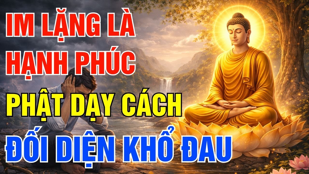 Im Lặng Là Hạnh Phúc - Phật Dạy Cách Đối Diện Khổ Đau Mà Tâm Vẫn An!| Một Ngày An Lành