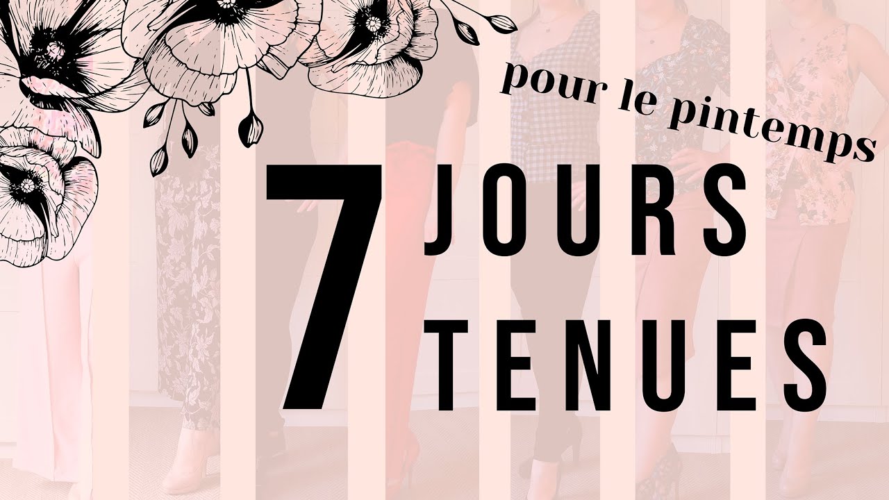 Je couds 7 tenues pour le printemps