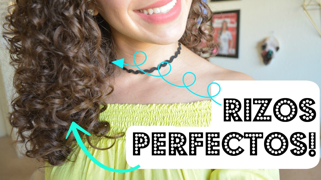 Como peinar cabello RIZADO | Rizos definidos y manejables
