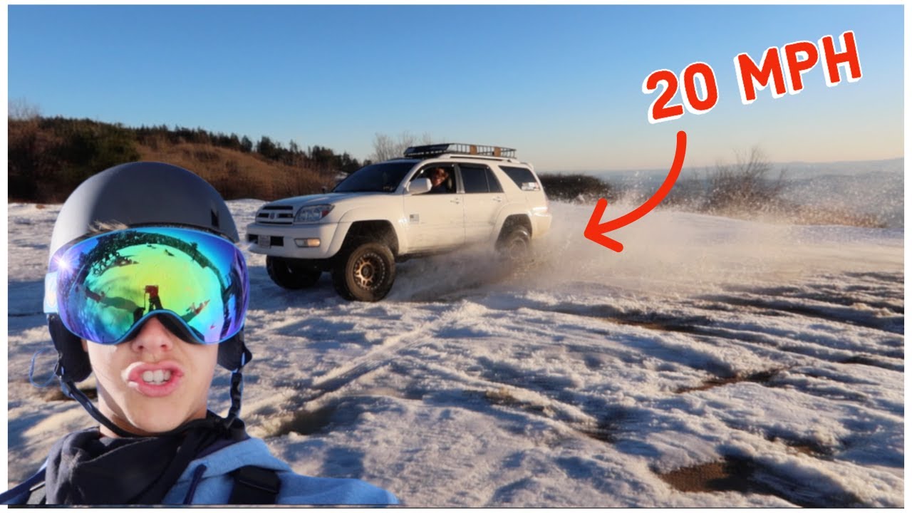 DRIFTING AND SNOWBOARDING