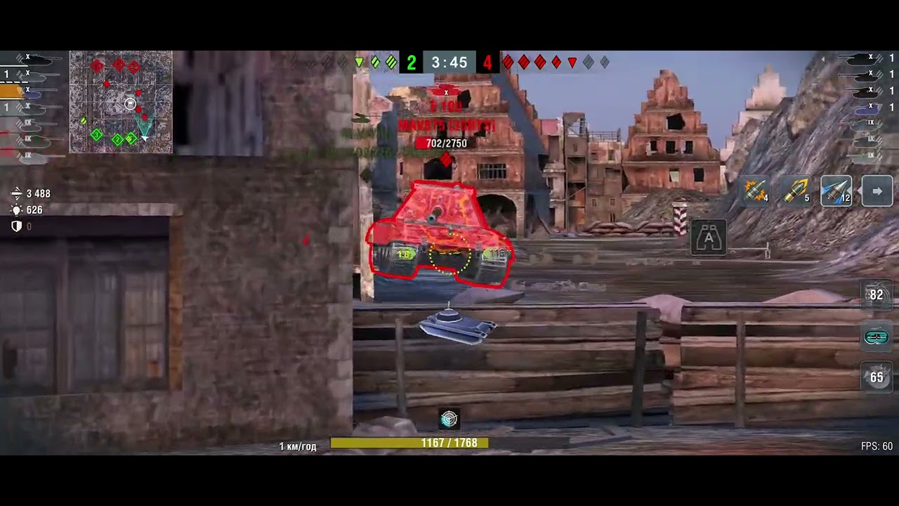 Wot Blitz Бой на 6к урону