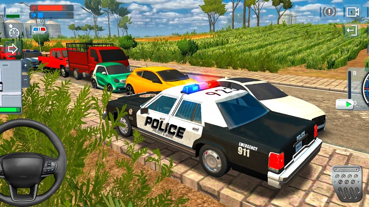 •one day job in Police •°😌🚔=police simulater game play #youtube #video#viralvideos #gameplay#gaming