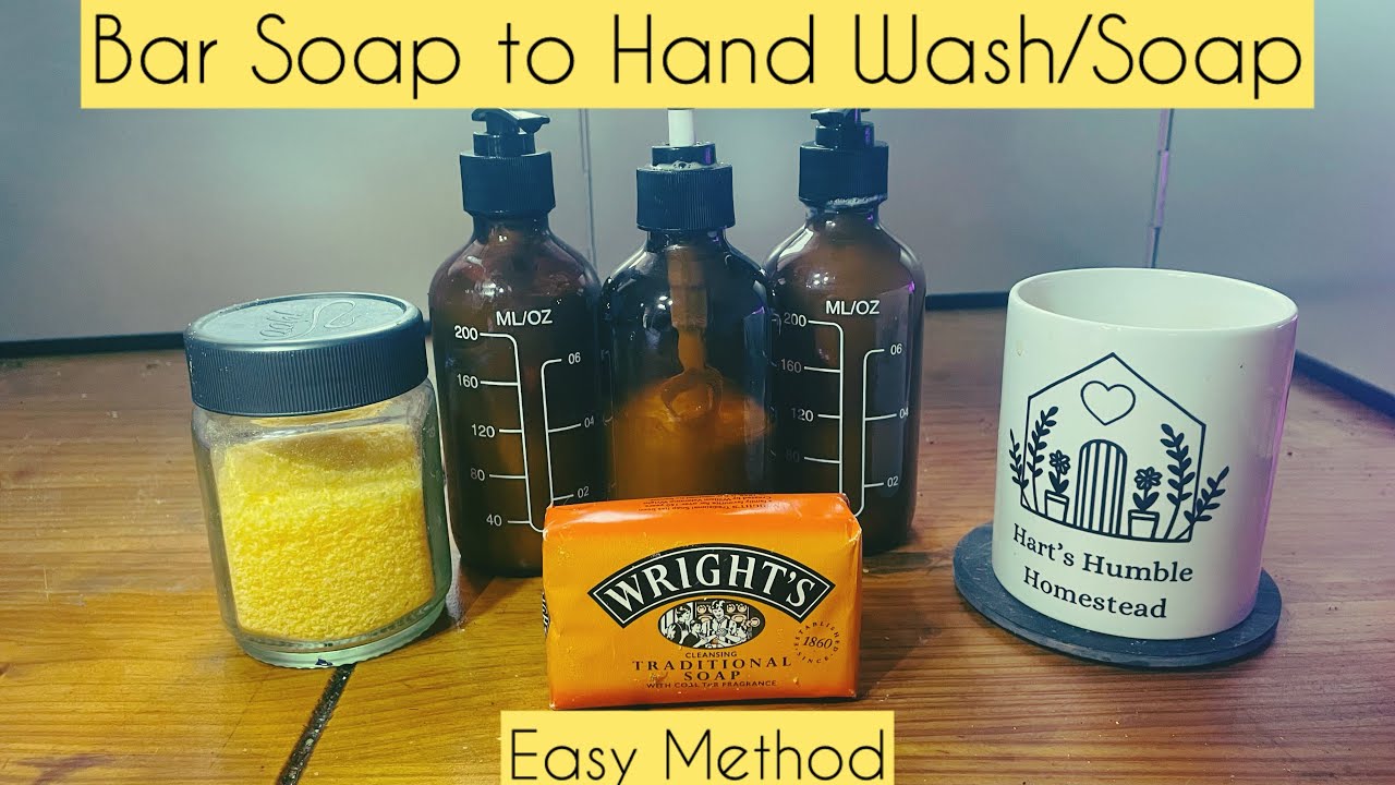 Simply Soap (From Bar Soap to Hand Wash/Liquid Soap)