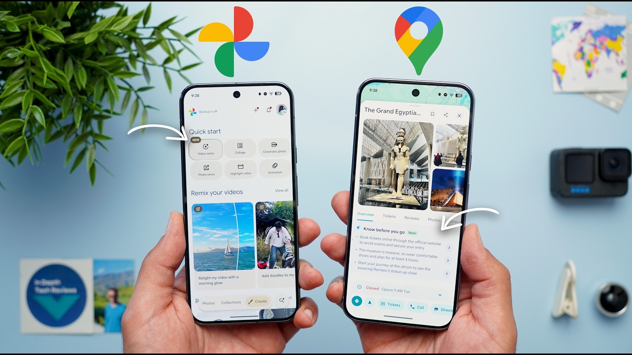 Обновления Google Apps, выпуск 132: 33 новые функции (Photos, Maps, Gemini и другие!)