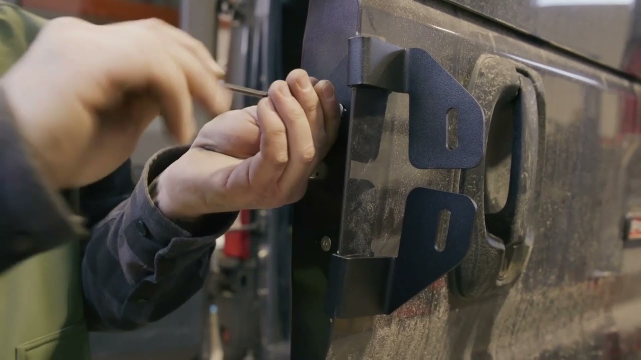 Ram Promaster installation porte droite