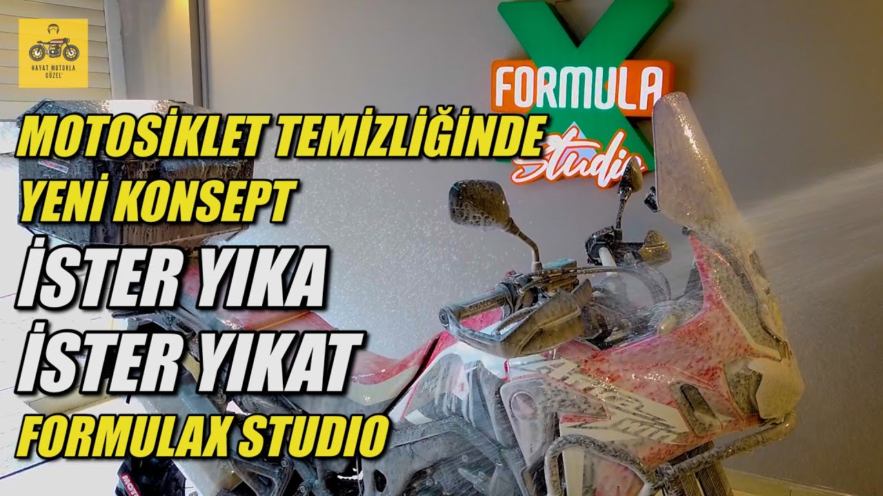 Motosiklet Temizliğinde Yeni Konsept | Formulax Studio | Hayat Motorla Güzel