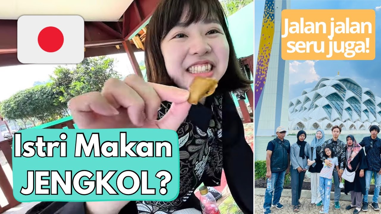 REAKSI Istri Makan JENGKOL Pertama Kali! │ Dari Ngamprah BANDUNG BARAT hingga ke Masjid Al Jabar!!