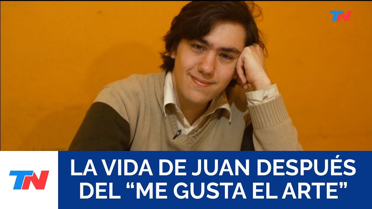 La historia de vida de Juan, el nene que saltó a la fama contando que era fan del arte y de Liniers