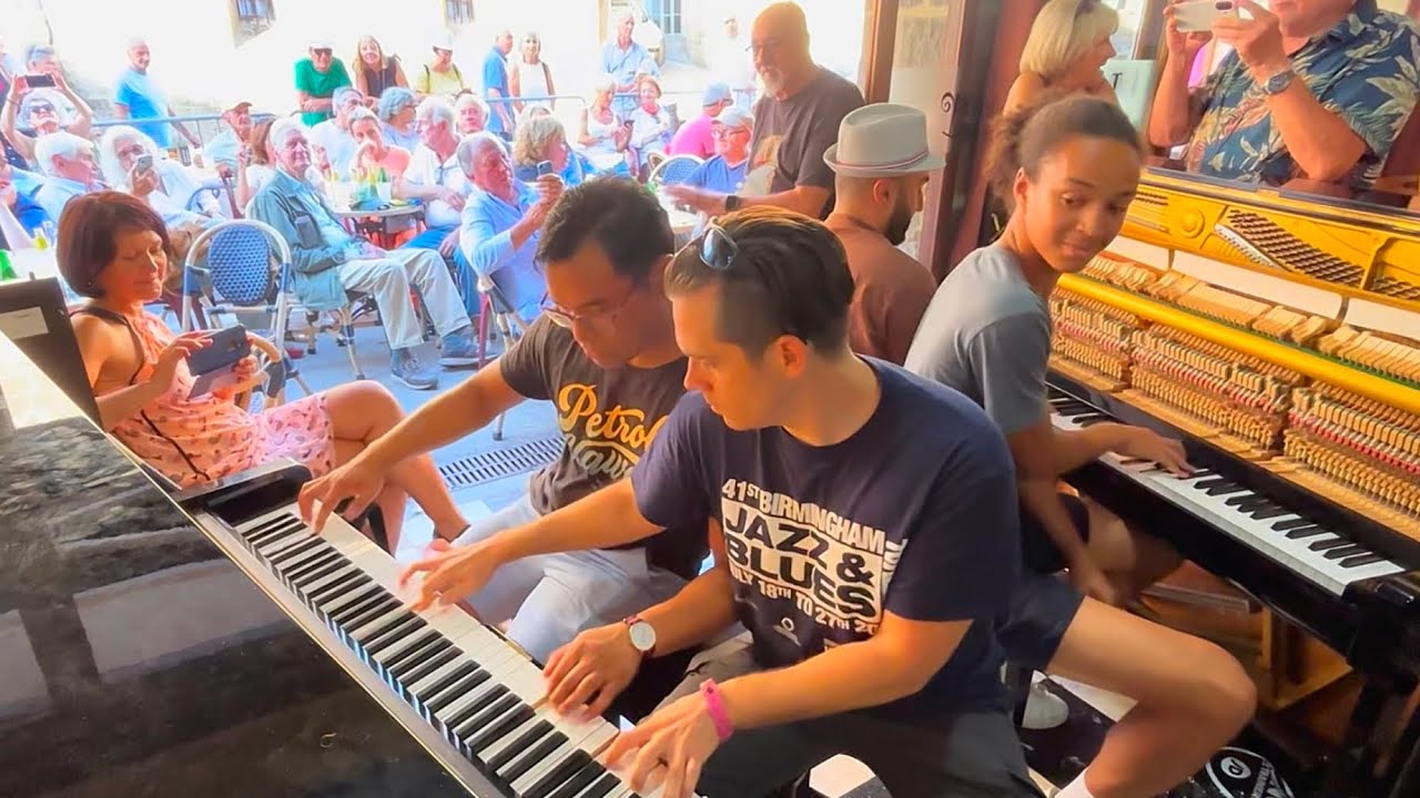 2, 3, 4 Pianists! Epic Boogie Woogie Piano Bar Jam 