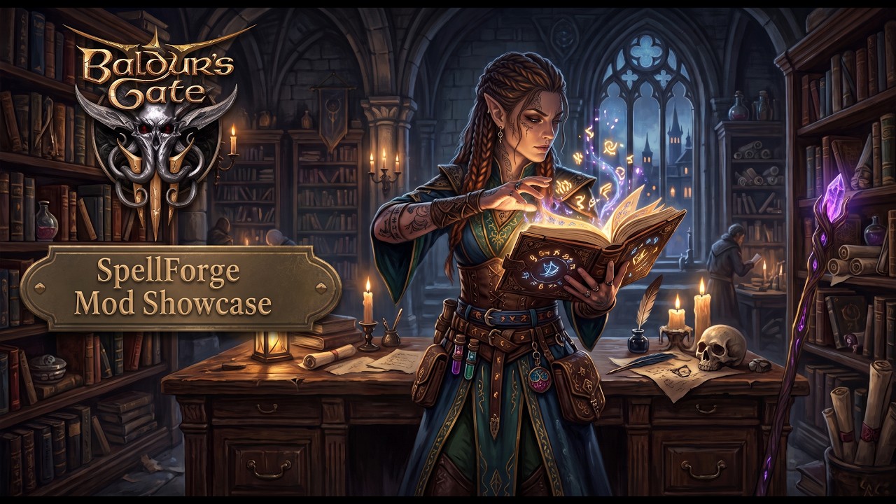 Моды для Baldur's Gate 3: обзор Spellforge