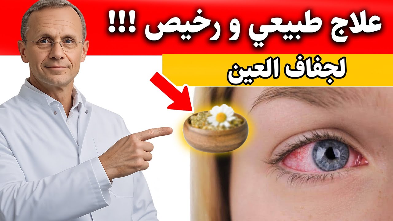 علاج جفاف العين طبيعيًا: 7 طرق بسيطة (بدون قطرات) | د. نور