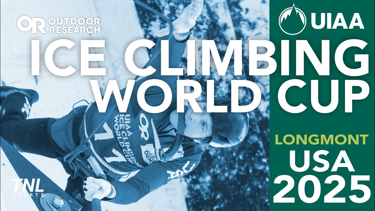 Round 4 Lead Final - 2025 Ice Climbing World Cup - LIVE from Longmont, USA