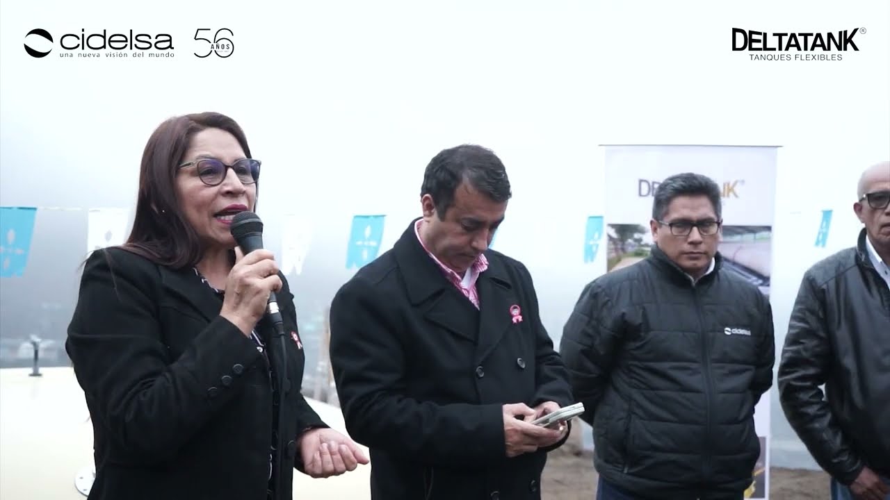 ¡Gran Donación de Tanque Flexible de 10,000 Litros en San Juan de Miraflores! / CIDELSA