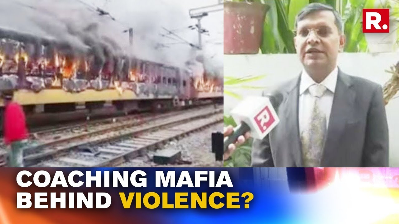 Bihar: Train Bogies Set Ablaze In Protests over Railway Exam; Officials Assure Strict Action