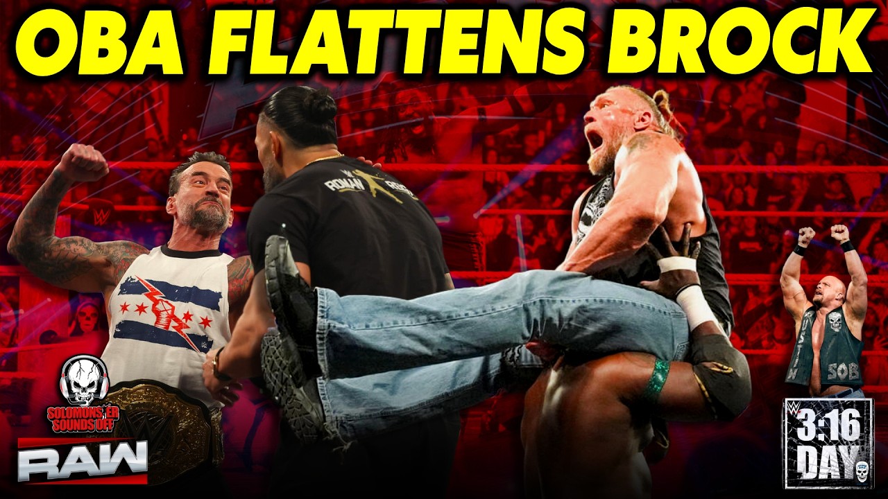 Oba Femi ANSWERS Brock Lesnar's OPEN CHALLENGE | WWE Raw 3/16/26 Review