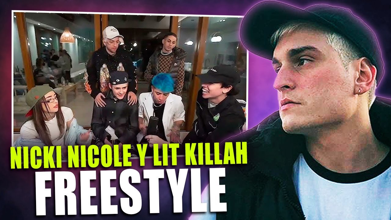 INCREÍBLE FREESTYLE DE NICKI NICOLE JUNTO A LIT KILLAH, LUCK RA, KHEA Y BHAVI 🔥 KHAN REACCIONA