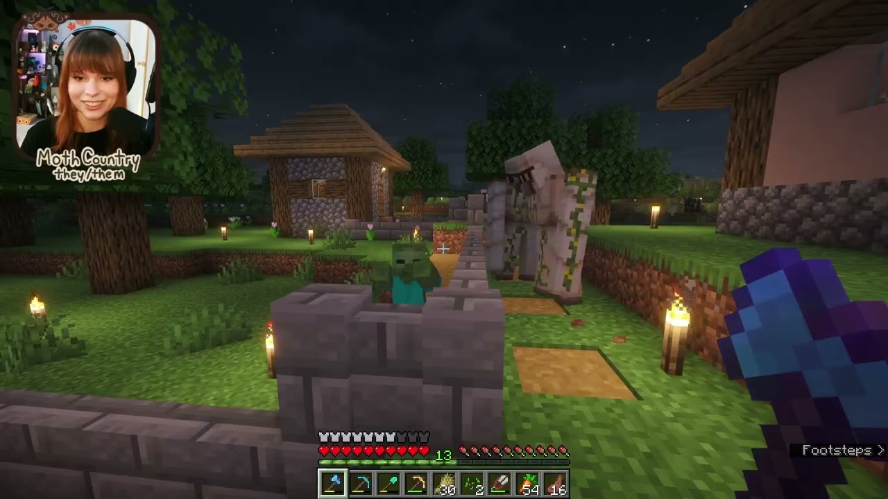 Minecraft VOD Forever World Building and Chatting