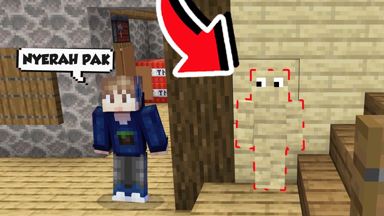 AKU NGUMPET DI PETAK UMPET PENYAMARAN PALING AMAN DI MINECRAFT!!!