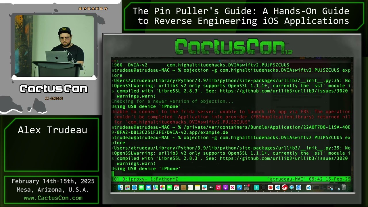 CC13: The Pin Puller's Guide: A Hands-On Guide to Reverse Engineering iOS Applications