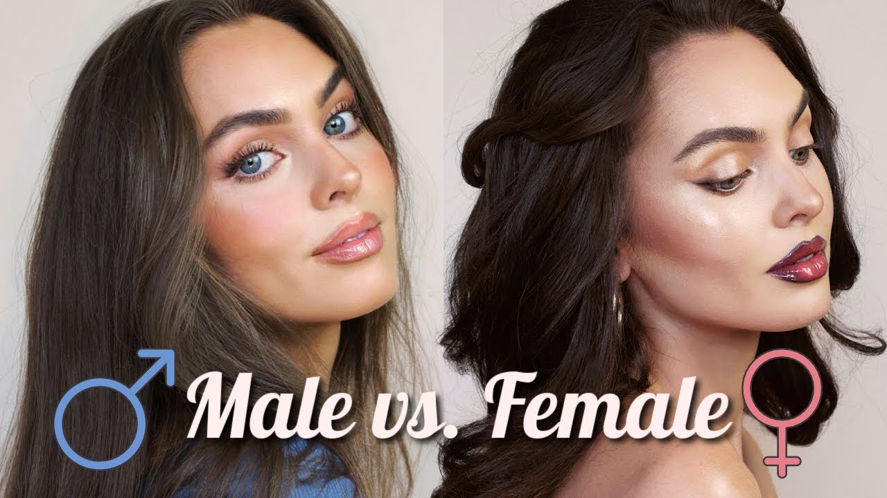 🩵MALE VS. FEMALE🩷 GAZE MAKEUP! Which Are You? 👀 + Sephora Haul!