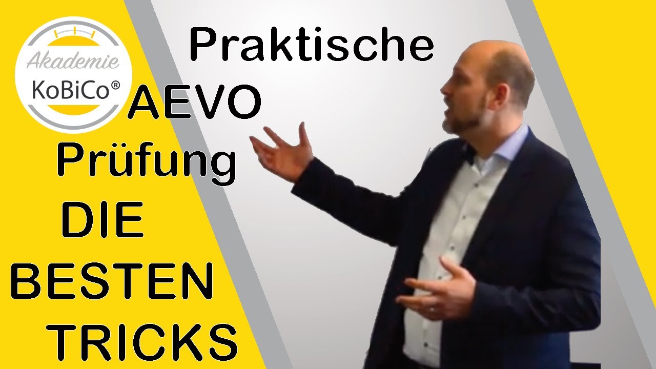 AEVO - TOP Geheim-Tipps zur praktischen Prüfung - Akademie KoBiCo