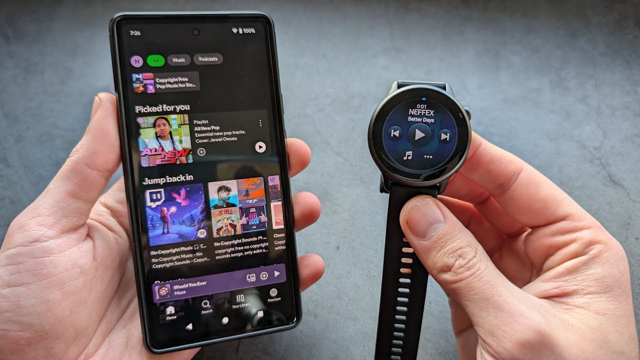 Spotify & Music on Garmin VENU 4 / VA6 - How to Setup & Use Music Player + Deezer & Amazon Music