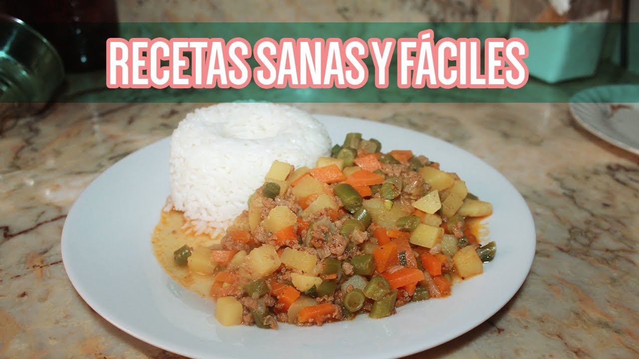 Guiso de vainitas. Rápido, fácil y saludable. Nivel principiante