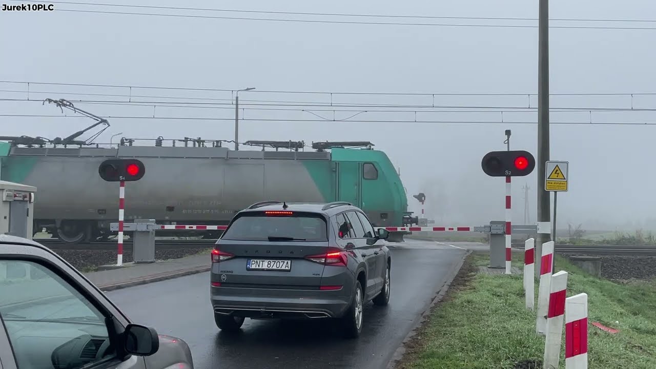 Przejazd kolejowy (SSP) Opalenica, ul. Łąkowa // Polish Level Crossing