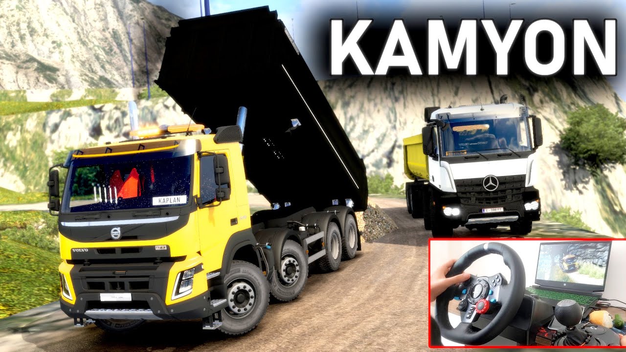 KAMYONLA EFSANE DAĞ YOLLARI !  w/@imdatTV @Keremkulak  ETS 2 MOD Logitech G29