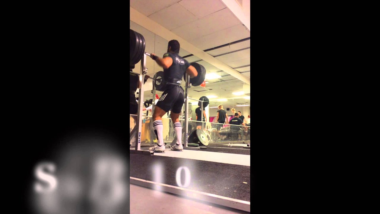 Ako Rahim, Front Squat at 150kg