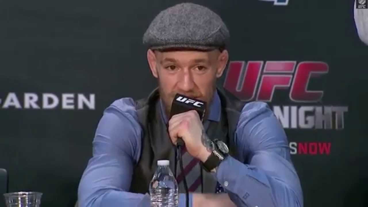 Conor McGregor post fight Boston reaction to not getting Crowcombe Park for title fight vs Jose Aldo