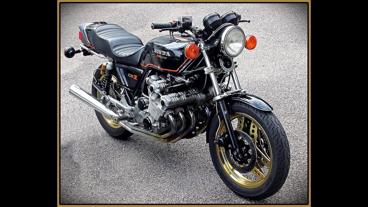 Honda CBX engine sound at full ride, up a hill