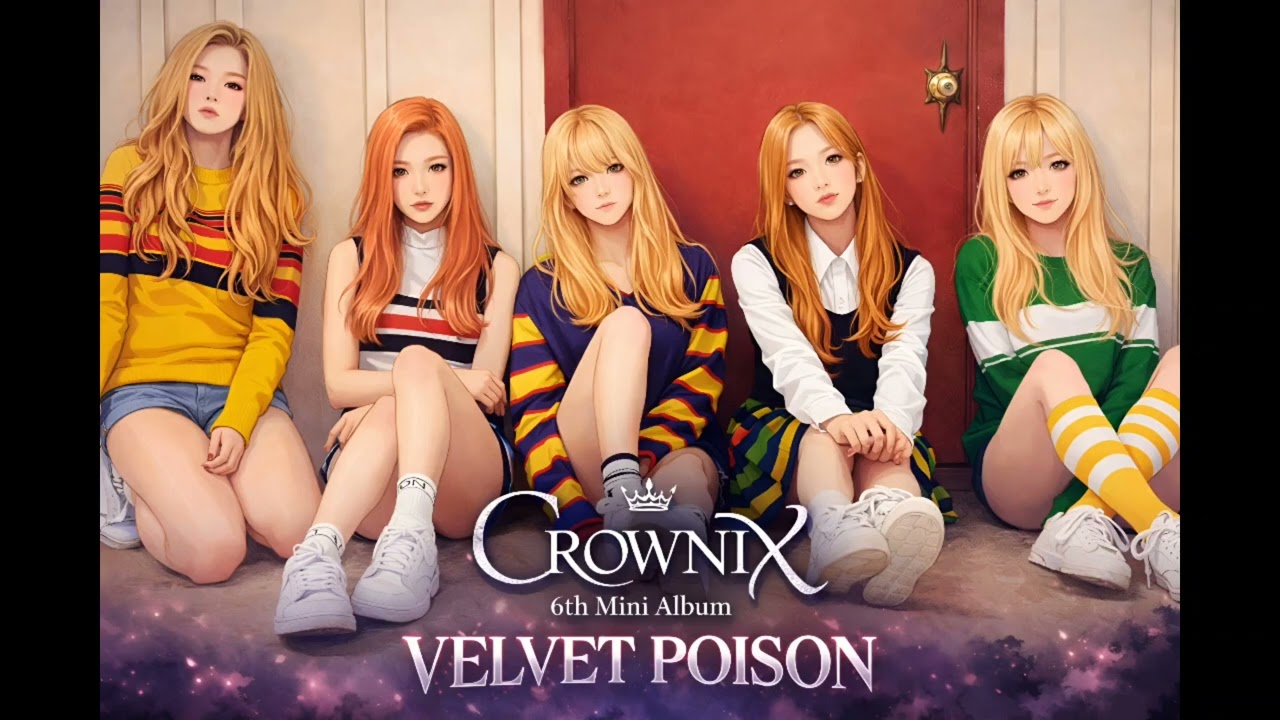 6th Mini Album "VelVet Poison" - Crownix