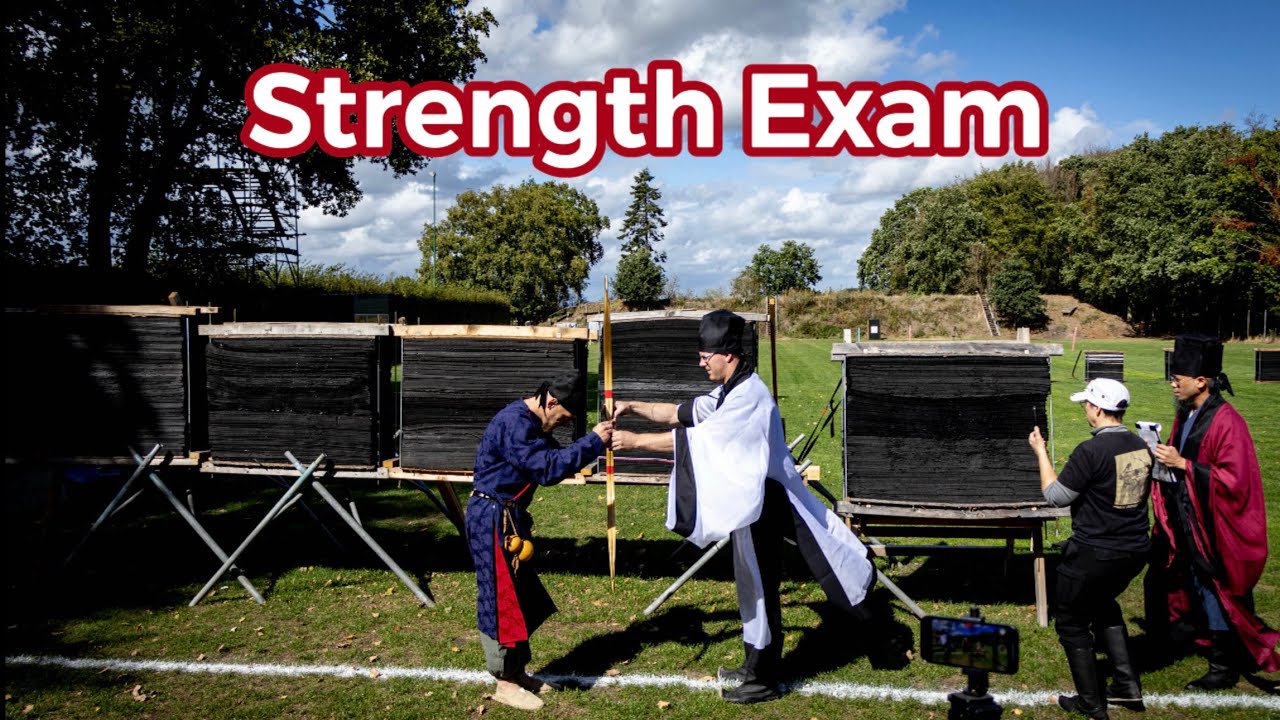Strength Exam at Chinese Archery Program Europe 2025 CAP 