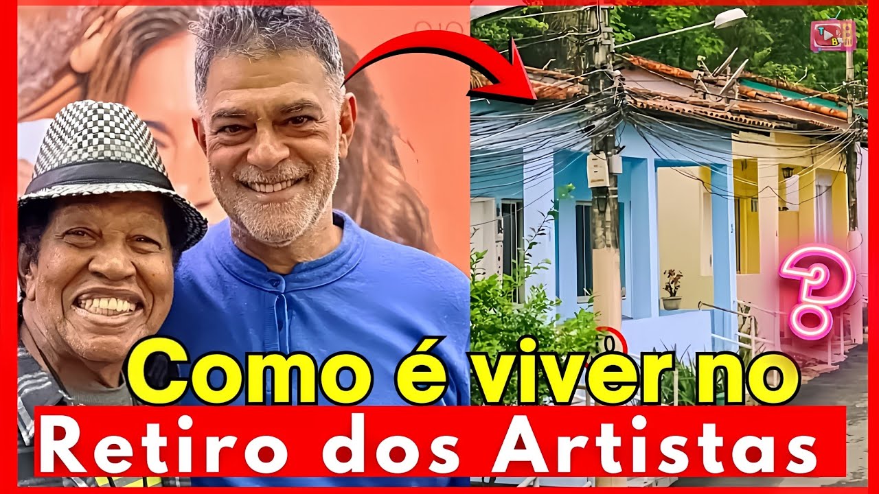 VEJA AS CASAS DOS MORADORES DO RETIRO DOS ARTISTAS! #retirodosartistas 