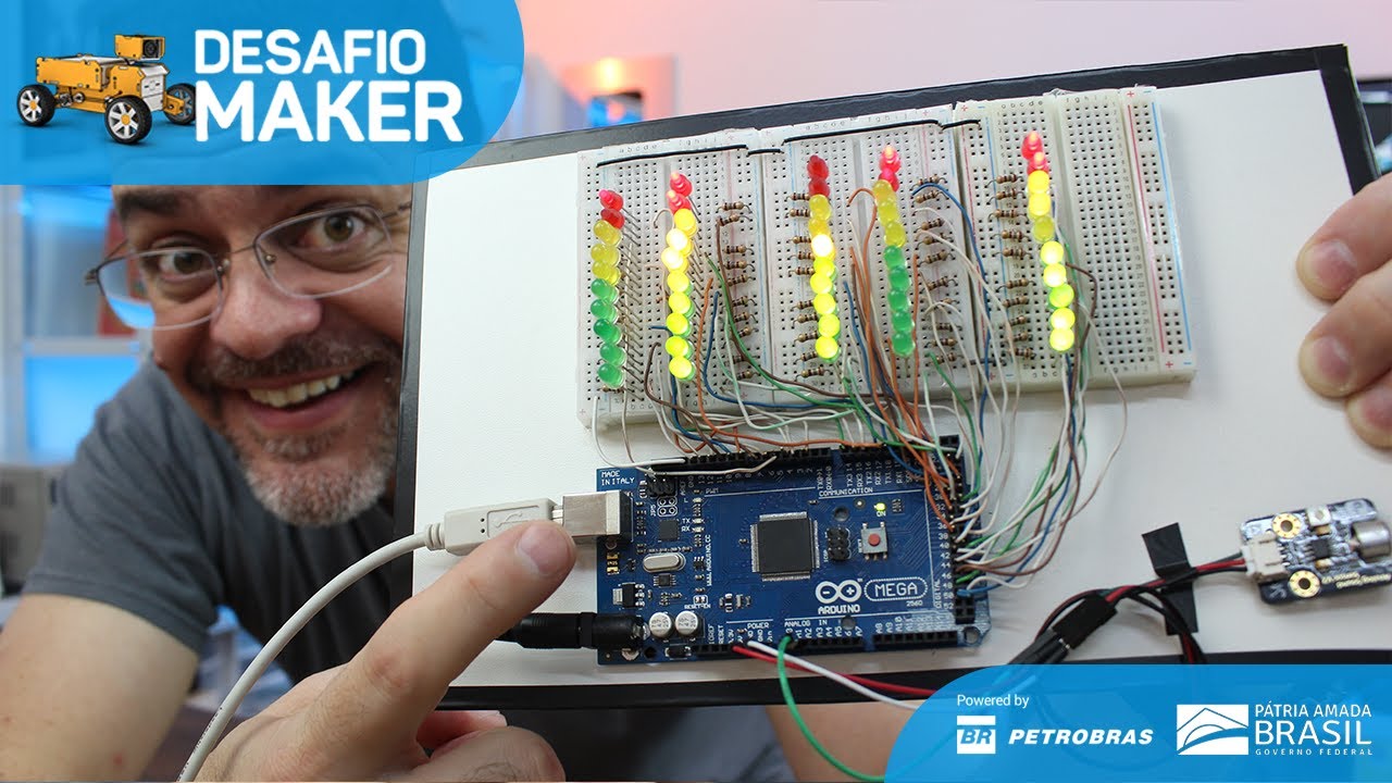 Melhor momento para usar o Arduino Mega - Desafio Maker