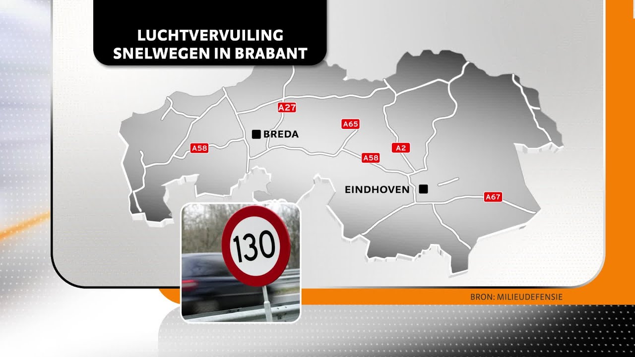 Als je langs de A27 bij Oosterhout woont ga je eerder dood.