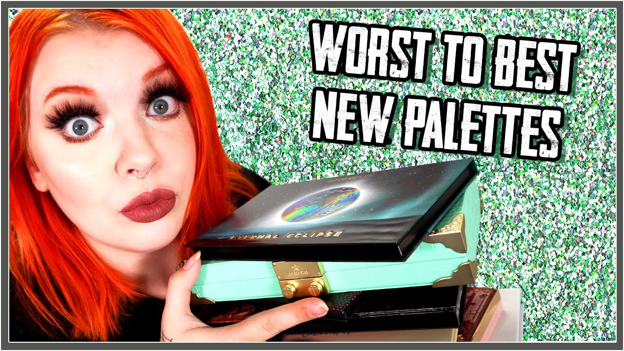 Ranking My 10 Newest Eyeshadow Palettes!
