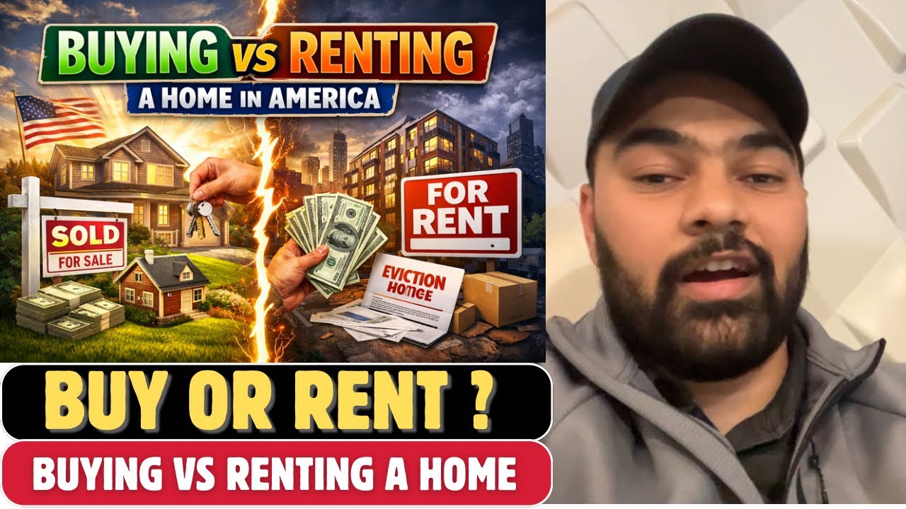 Buy Or Rent In USA ? Buying vs Renting A Home In America | Biggest Money Mistake Revealed!