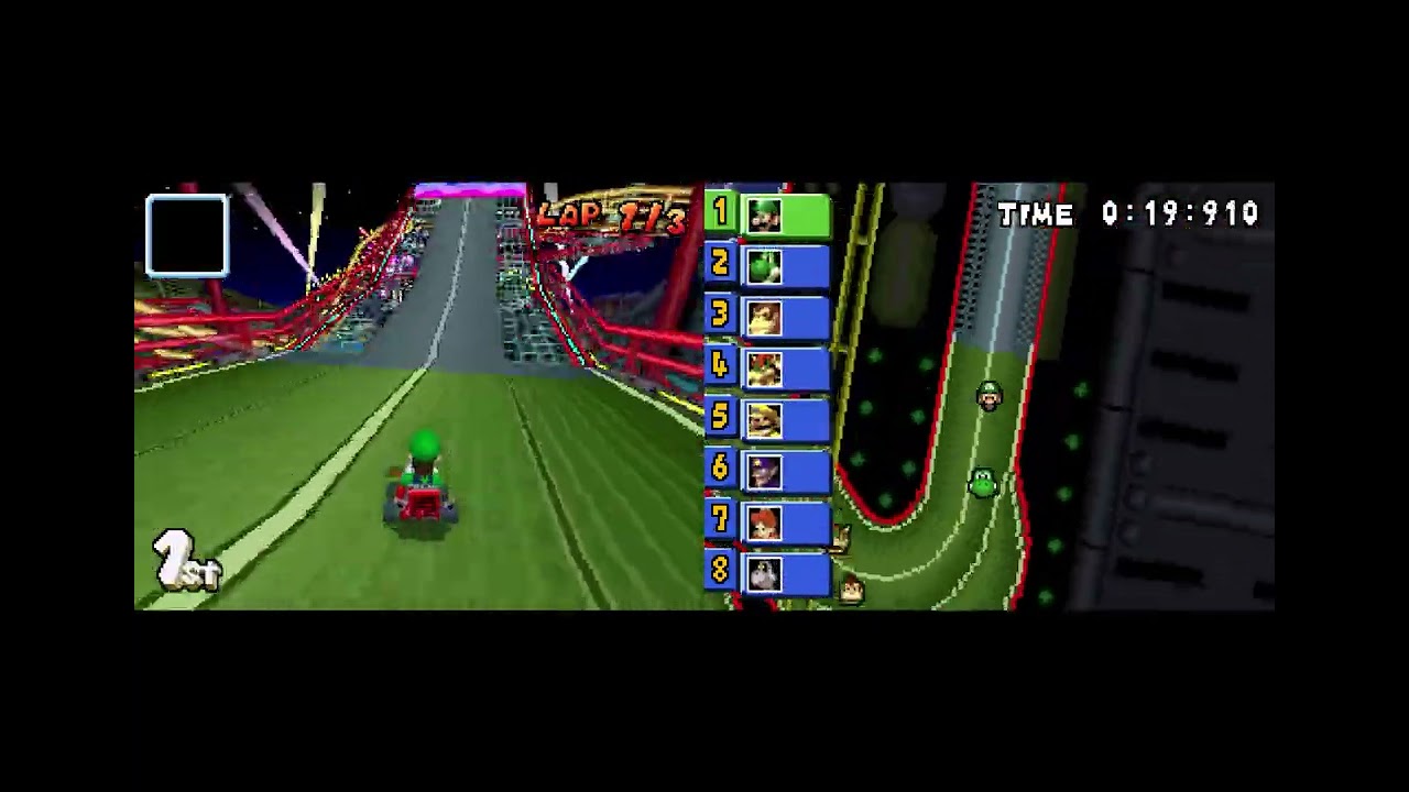 Mario Kart DS. Flower cup 3star 150CC. 100%journey ep7